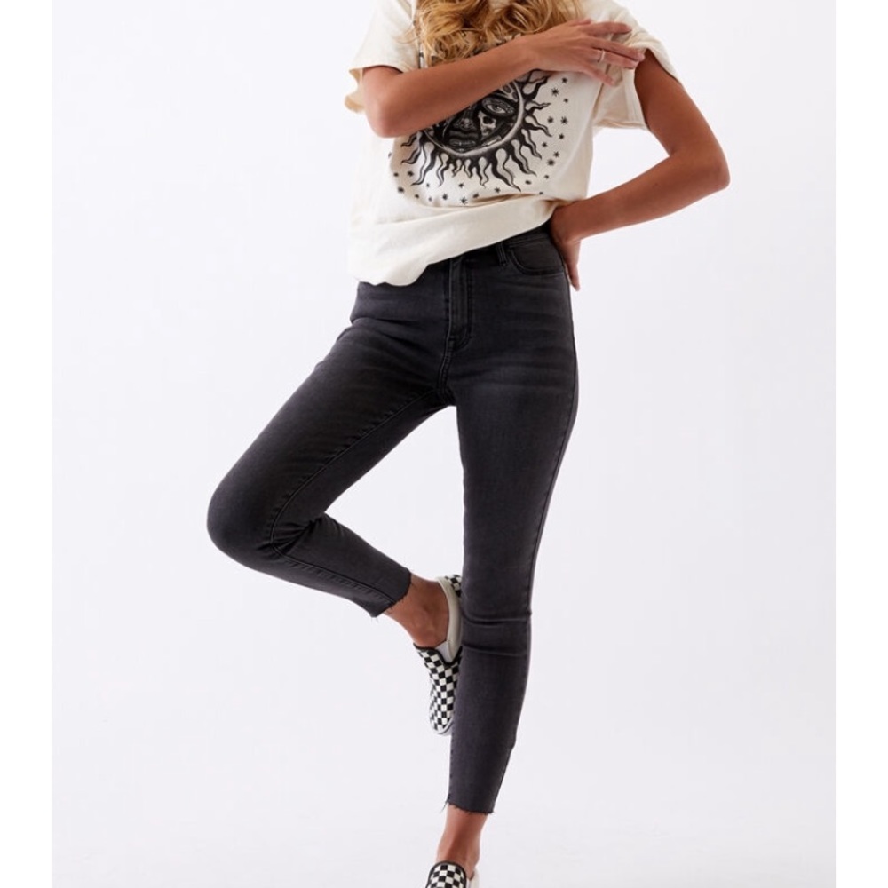 PacSun High Waisted Black Jeggings